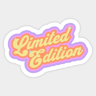 Limited Edition Sticker